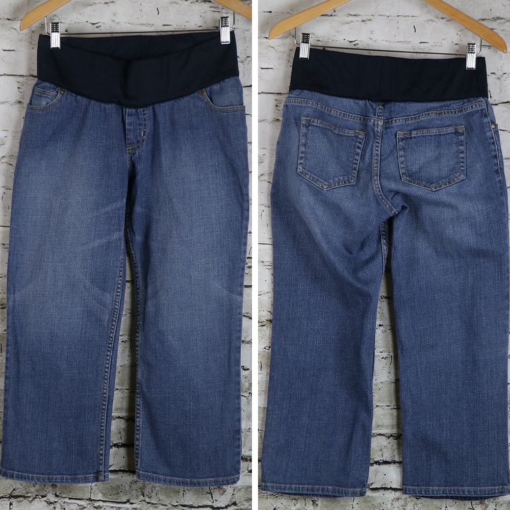 LIZ-LANGE-MATERNITY-Jeans-CAPRI-size 4